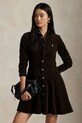 Одежда Хлопковое платье Polo Ralph Lauren 211972069 коричневый