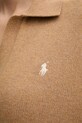 Polo Ralph Lauren rochie din lana 211A91143 bej