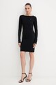 Patrizia Pepe sukienka 8A1496.J129 czarny AW25