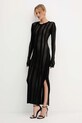 Patrizia Pepe sukienka 8A1499.K240T czarny AW25