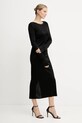 Patrizia Pepe sukienka 8A1505.J303 czarny AW25