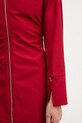 Patrizia Pepe rochie din bumbac 8A1538.A391 rosu