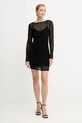 Patrizia Pepe sukienka 8A1579.A638 czarny AW25