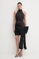 Rotate rochie 114519100 negru AW25
