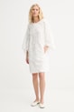 MUNTHE rochie PANSI 252131625225 alb AW25