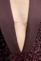 Šaty Elisabetta Franchi ABR1356E2 burgundské