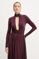 Φόρεμα Elisabetta Franchi μπορντό ABR1656E2