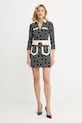 Сукня Elisabetta Franchi ABS0156E2 чорний AW25