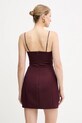 Îmbrăcăminte Elisabetta Franchi rochie din lână AB82856E2 burgundia