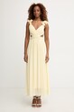 Morgan sukienka RISSAL żółty SS26
