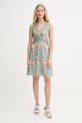 Morgan rochie RPOPP verde SS25