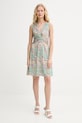 Morgan rochie RPOPP verde SS25