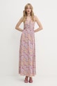 Odzież Morgan sukienka RPOKA różowy