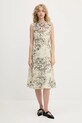 Сукня Calvin Klein LV144C043G бежевий AW25