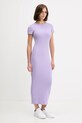 Tommy Jeans rochie DW0DW20873 violet AW25