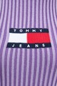 Tommy Jeans sukienka DW0DW20877 fioletowy