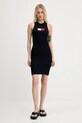 Tommy Jeans rochie DW0DW20877 negru AW25