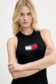 Tommy Jeans rochie negru DW0DW20877
