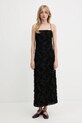 Samsoe Samsoe sukienka SALAZIO F25200087 czarny AW25