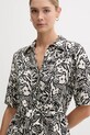 Îmbrăcăminte Tommy Hilfiger rochie din in WW0WW45836 negru
