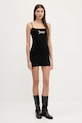 Obleka Juicy Couture HAYLEY MINI DRESS črna JCWED225304