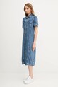Φόρεμα τζιν Tommy Hilfiger WW0WW46638 μπλε AW25