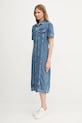 Tommy Hilfiger sukienka jeansowa WW0WW46638 niebieski AW25