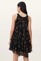 AllSaints rochie RACH W107DC negru