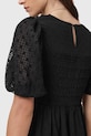 AllSaints sukienka SERENE W117DC czarny