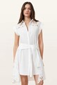 AllSaints pamut ruha ZOLA W129DC fehér AW25