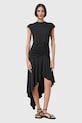 AllSaints rochie ANNALIE W159DC negru