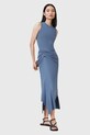 AllSaints sukienka RIVI niebieski W166DC