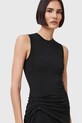 Odzież AllSaints sukienka RIVI W166DC czarny
