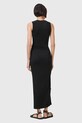 AllSaints sukienka RIVI W166DC czarny