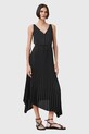 AllSaints rochie si pulover LEIA W172DC negru AW25