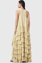 AllSaints rochie CAVARLY W206DC galben