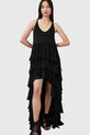 AllSaints sukienka CAVARLY czarny W206DC