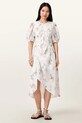 AllSaints sukienka SERENE casual biały W209DC