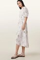 AllSaints rochie SERENE W209DC alb
