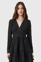 AllSaints sukienka XANTHE W213DC czarny AW25