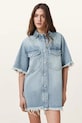 AllSaints rochie din denim FAYE W221DC