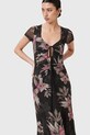 AllSaints sukienka GABBY W237DC czarny AW25