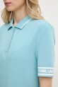 Karl Lagerfeld rochie A3W13003 turcoaz
