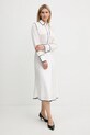 Karl Lagerfeld rochie A3W13021 alb AW25