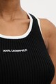 Šaty Karl Lagerfeld A3W13039 černá