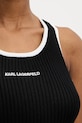 Karl Lagerfeld sukienka A3W13039 czarny