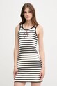 Calvin Klein Jeans sukienka casual beżowy LV044C242G