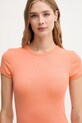 Calvin Klein Jeans rochie portocaliu LV047B266G