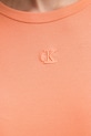 Calvin Klein Jeans sukienka LV047B266G pomarańczowy
