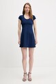 Šaty Calvin Klein Jeans LV047C238G námořnická modř AW25